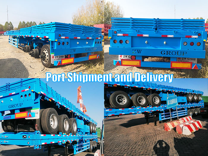 bulk transport semi trailer