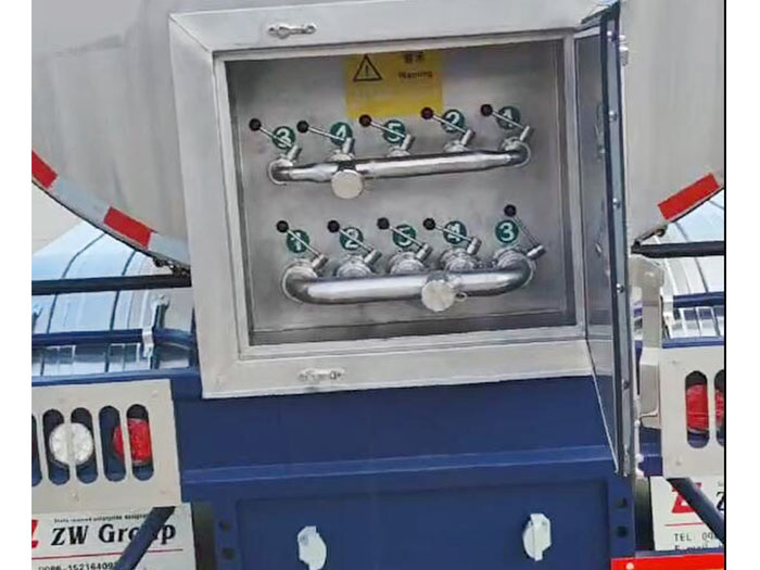 fresh milk transportation trailer