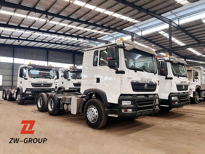Howo TX Tractor Truck will be export to Tanzania