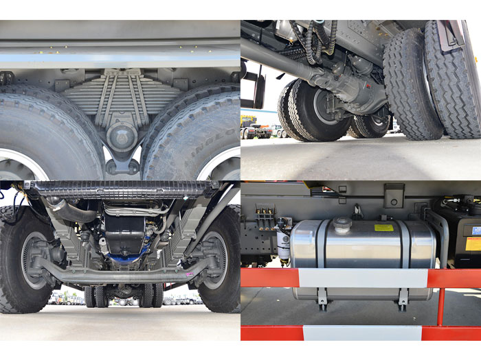 Heavy-duty construction truck