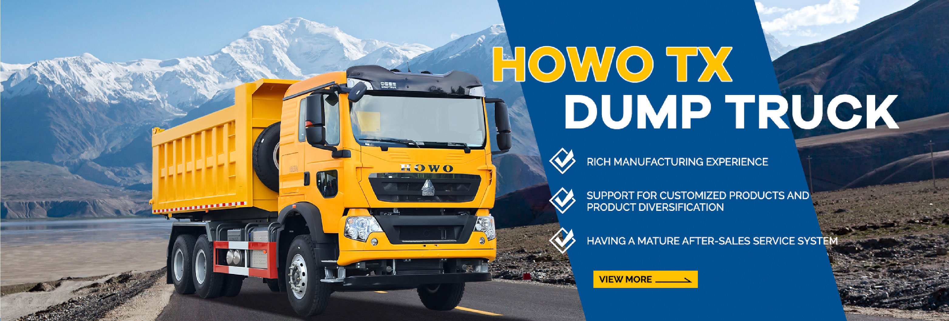 HOWO TX 400hp dump truck