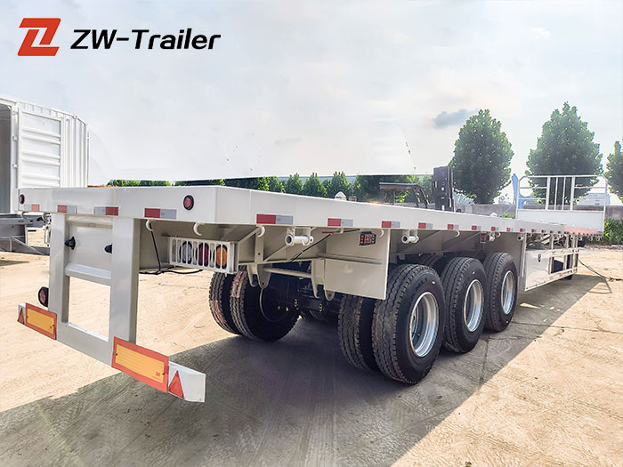 40 ft extendable flatbed trailer