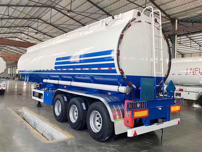 3 axle fuel tanker trailer