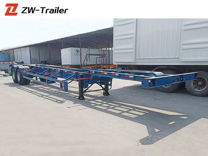 2 Axle 40FT Skeletal Trailer