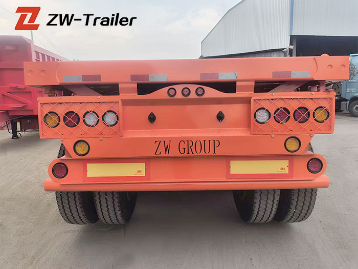 container transport semi trailer