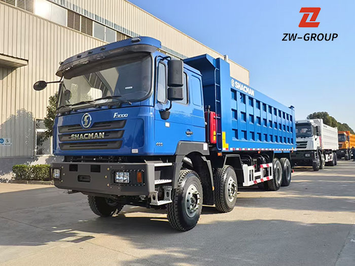 SHACMAN F3000 dump truck for bauxite transport