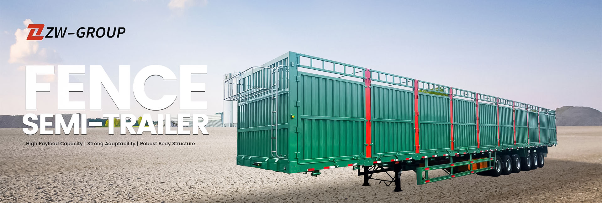 fence semi trailer Burkina Faso logistics