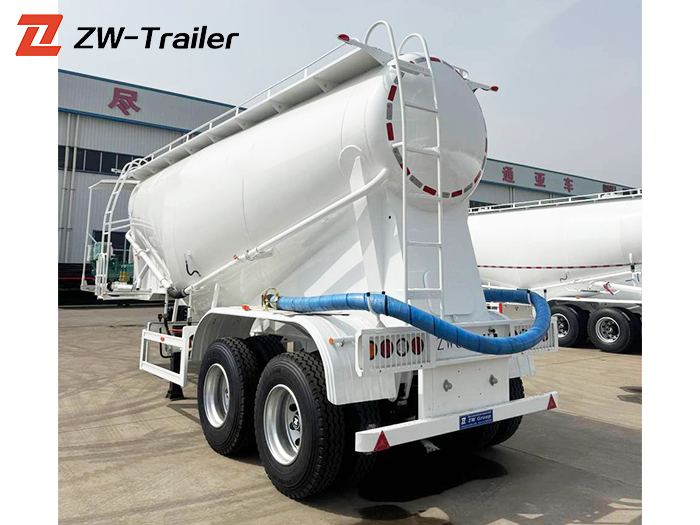 bulk cement transport trailer