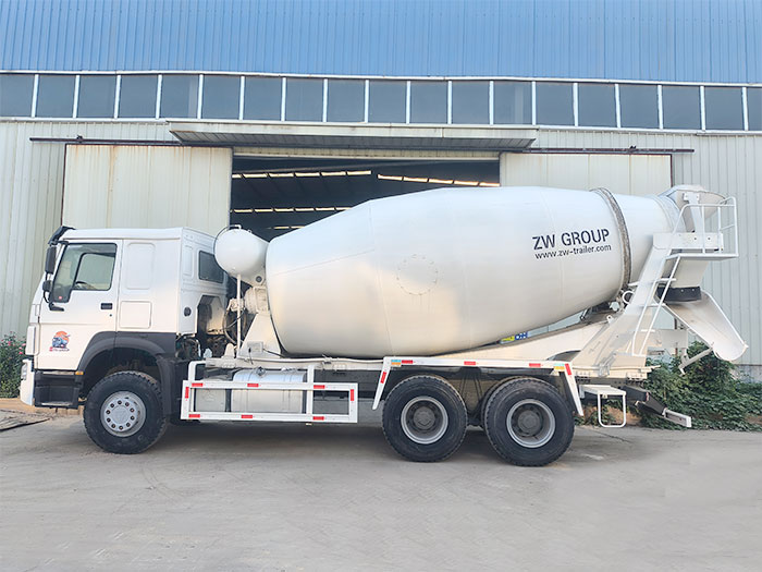 Zimbabwe construction mixer truck