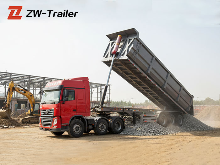 dump truck trailer for sale in Ghana