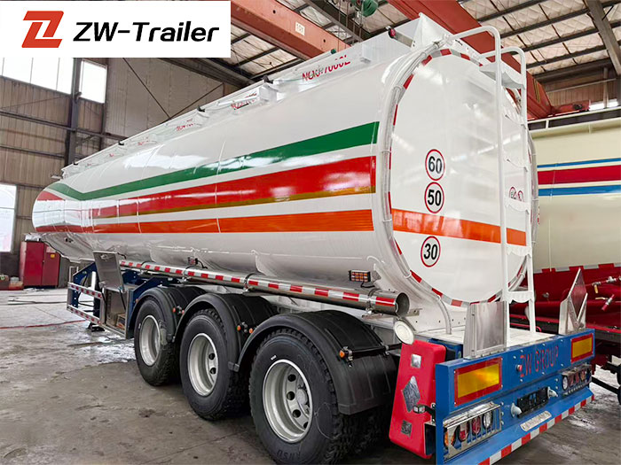 aluminum fuel tanker semi trailer for sale