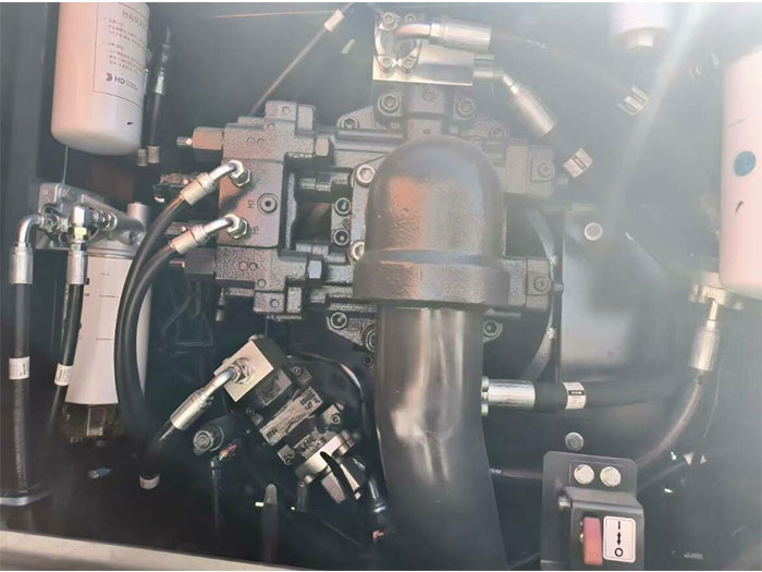Develon DX12 engine excavator