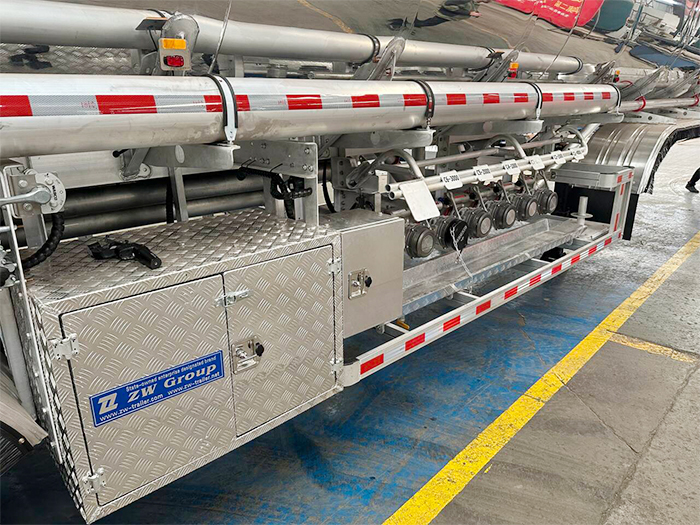  gasoline tanker semi trailer