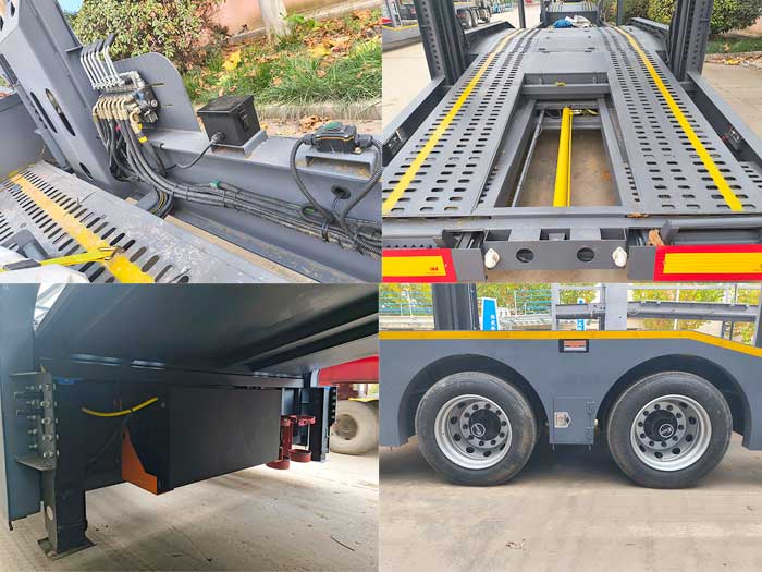 car carrier semi trailer