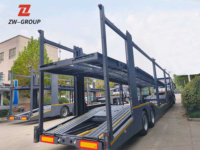 2 axle car carrier trailer vehicle transport semi trailer 2 axle car carrier trailer vehicle transport semi trailer