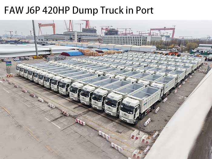 FAW J6P 8x4 420HP Dump Truck