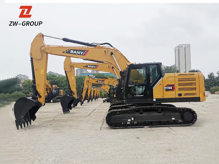 Brand-New SANY SY215C Medium Crawler Excavator