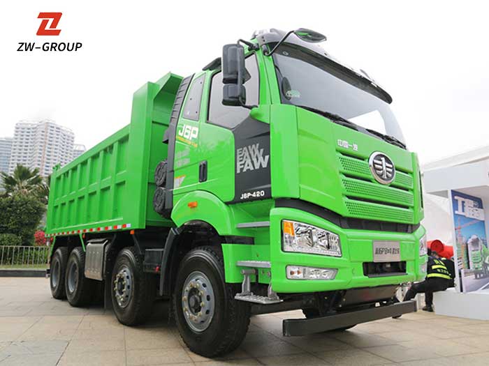 Used FAW J6P 420HP 8x4 Dump Truck