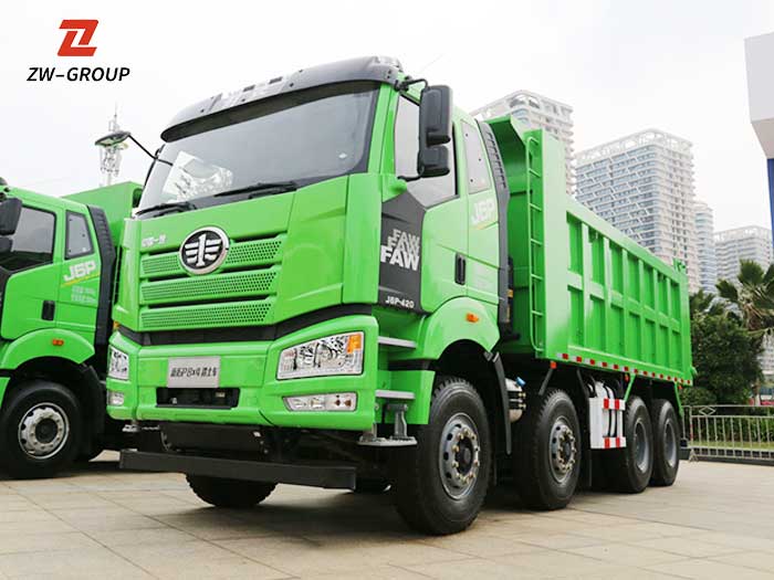 Used FAW J6P 420HP 8x4 Dump Truck