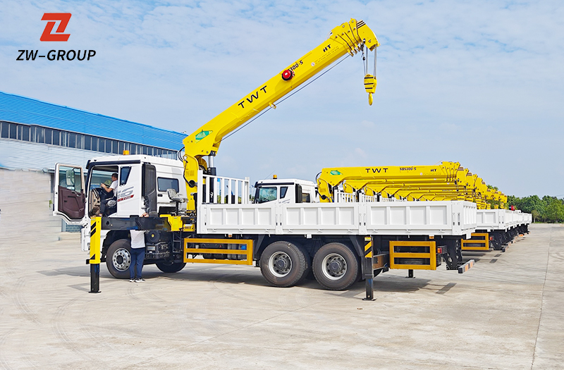FAW J7H 6×4 Truck‑Mounted Crane