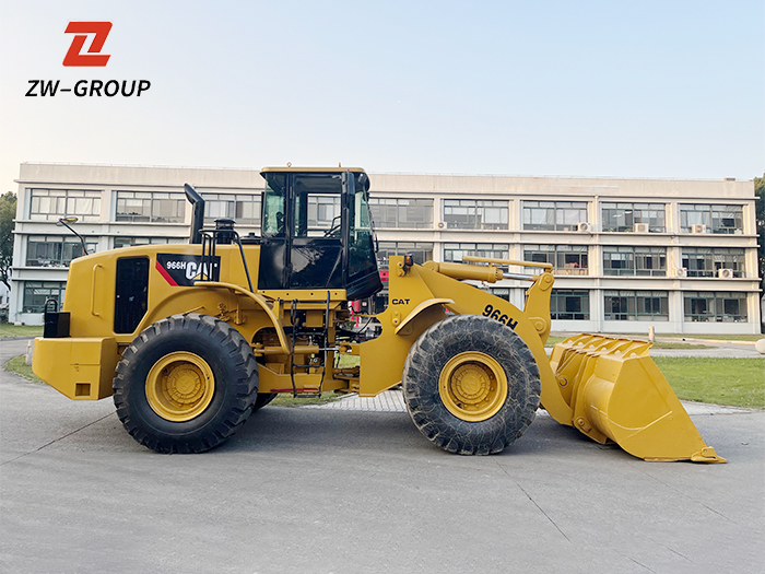 Used CAT 966H heavy equipment for DRC