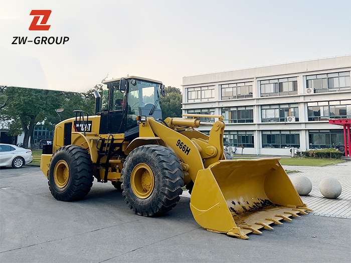 Used CAT 966H heavy equipment for DRC
