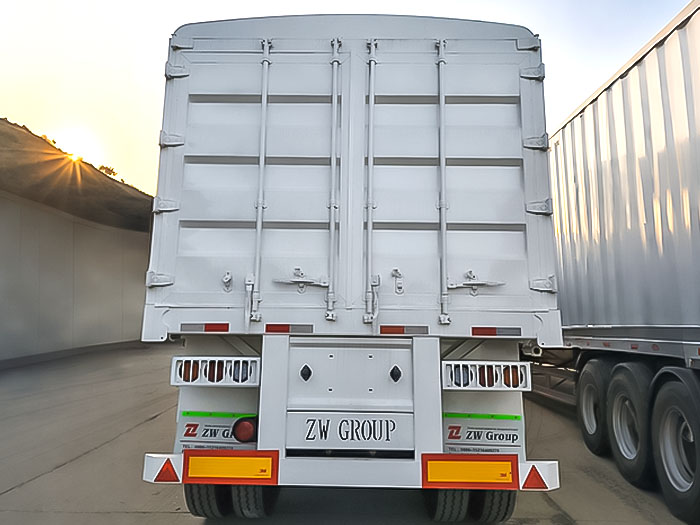 ZW 4 Axle Fence Semi Trailer