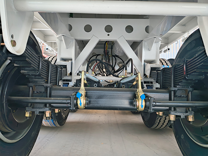 4 axle 80 ton fence semi trailer price