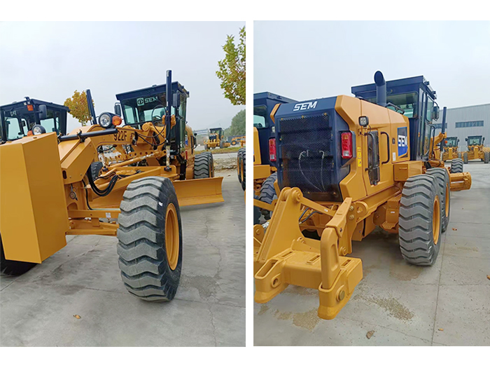 ZW Group Brand new SEM motor grader construction machinery supplier
