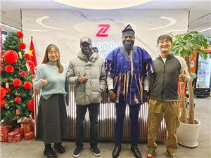 Ghana Customer Buy ZW Aluminum Fuel Tanker Semi Trailer