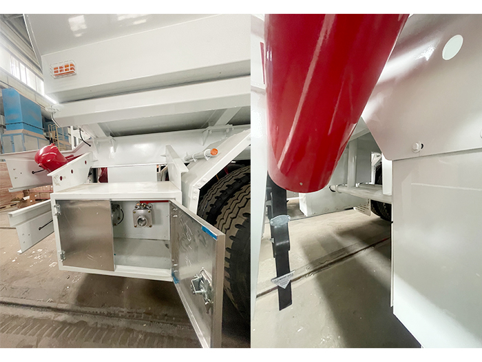 carbon steel fuel tanker trailer