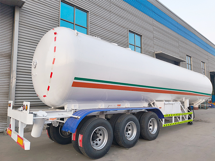 Gas Transport LPG Tanker Trailer