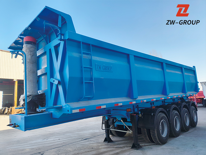 heavy duty dump semi trailer supplier