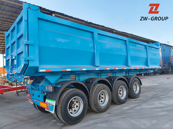 heavy duty dump semi trailer supplier