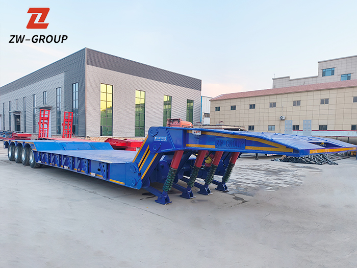 Lowboy semi trailer for sale in UAE