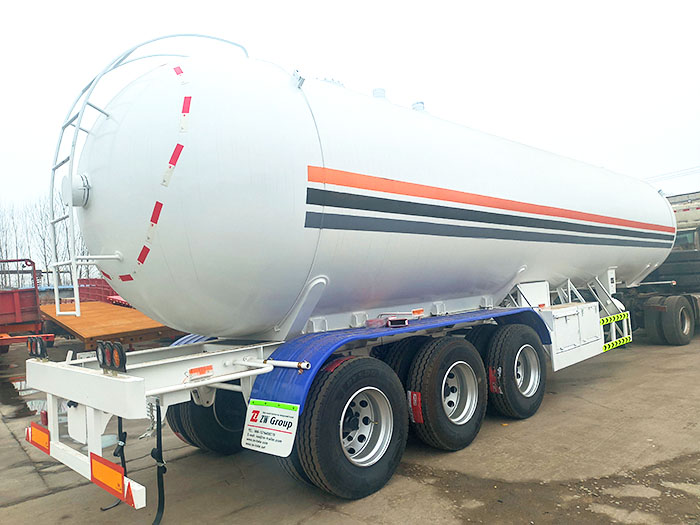 Zimbabwe Customer Case 3 Axle LPG Tanker Trailer