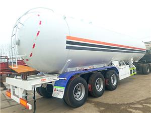 Zimbabwe Customer Case 3 Axle LPG Tanker Trailer