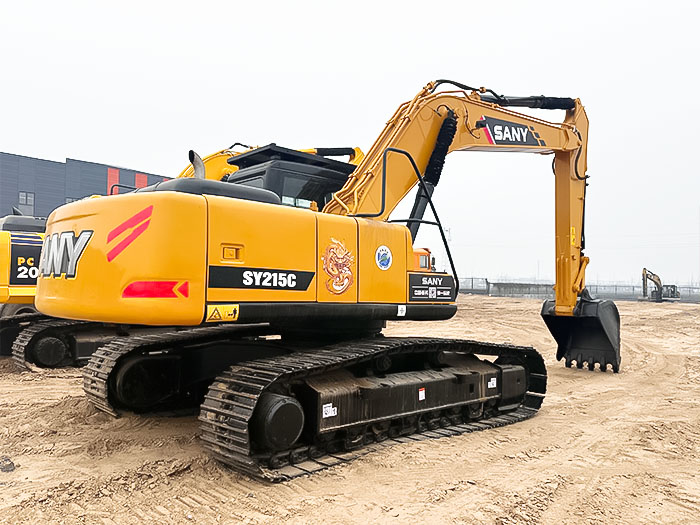 Ghana Customer Order SANY SY215C Excavator Delivered by ZW Group
