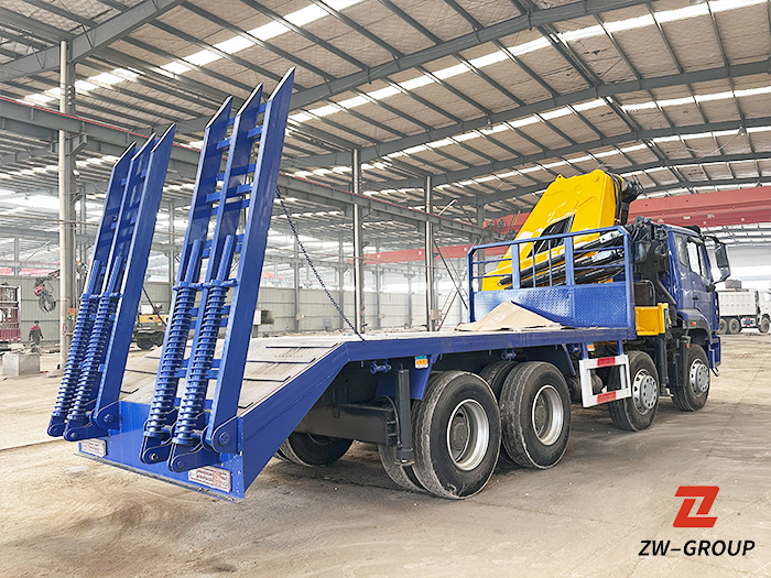 heavy duty truck mounted crane
