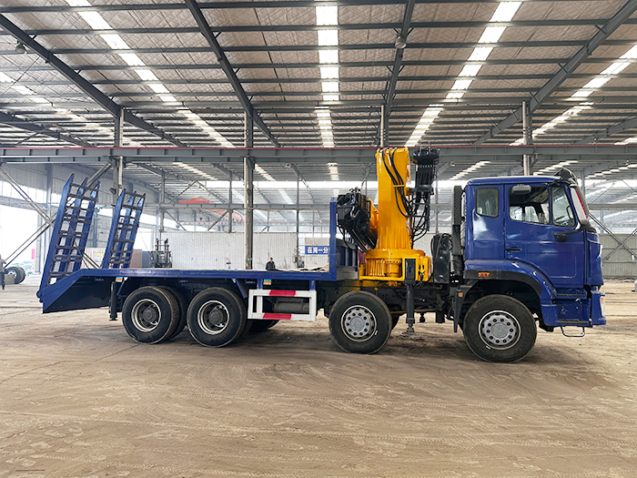 folding boom truck crane for sale
