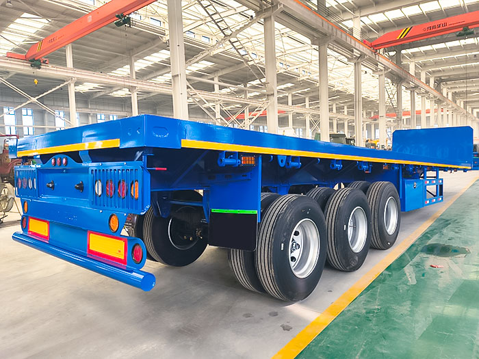 Tanzania Customer Order Flatbed Trailer from ZW Group