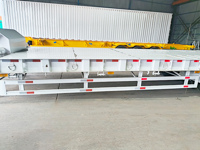 3 axle lowboy trailer