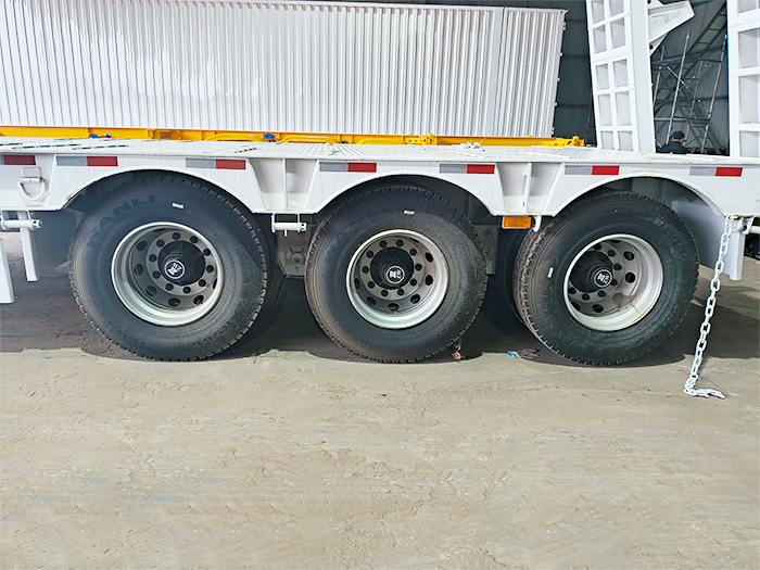 60 ton lowboy semi trailer