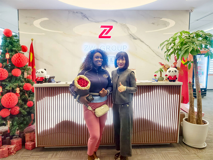 ZW Flatbed Semi Trailer will be send to Ghana