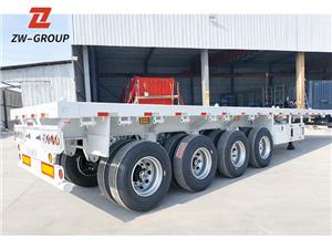 Botswana client purchased flatbed semi trailers from ZW Group