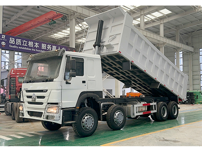 howo 375hp tipper truck