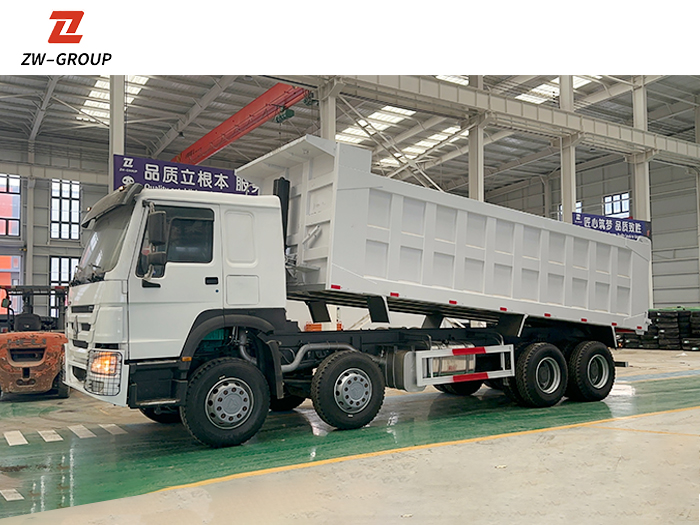 howo 375hp tipper truck