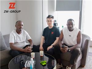 Rwanda Customer Buy ZW Group 60 Ton Flatbed Semi Trailer