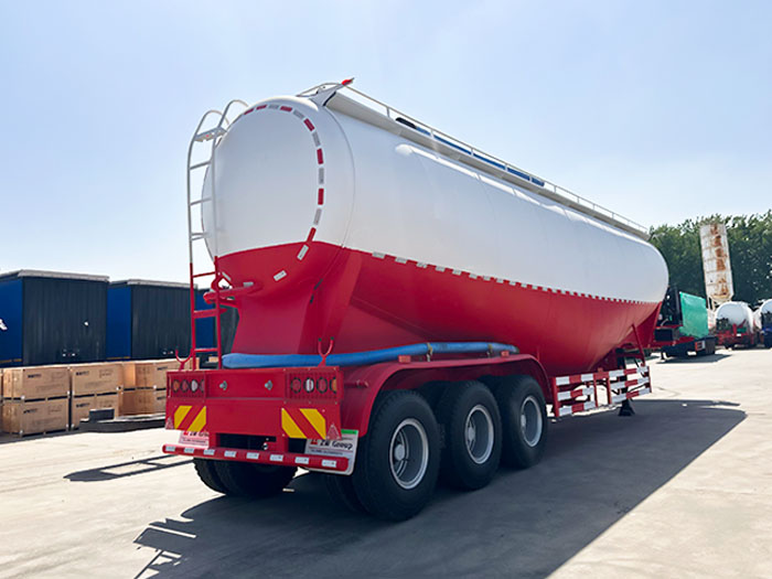 60 Ton V Type Bulk Cement Tanker Semi Trailer
