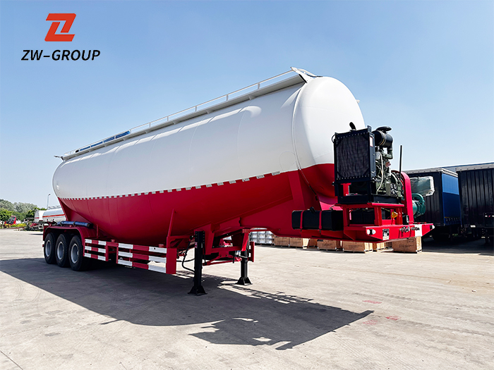60 Ton V Type Bulk Cement Tanker Semi Trailer